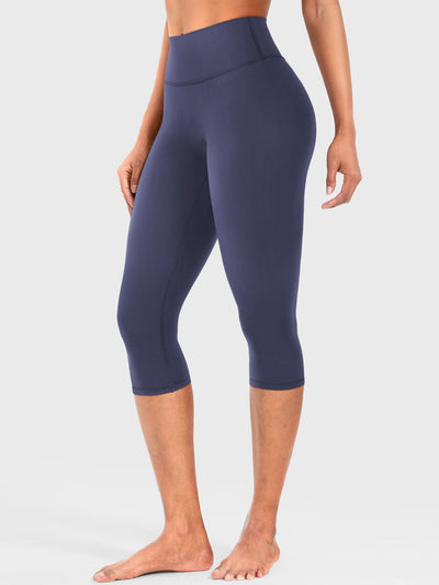 Leggings Capri Forme Ease talle alto fruncido 17"