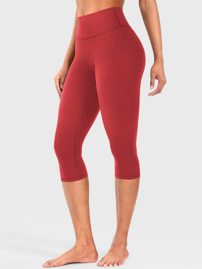 Leggings Capri Forme Ease talle alto fruncido 17"