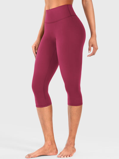 Leggings Capri Forme Ease talle alto fruncido 17"