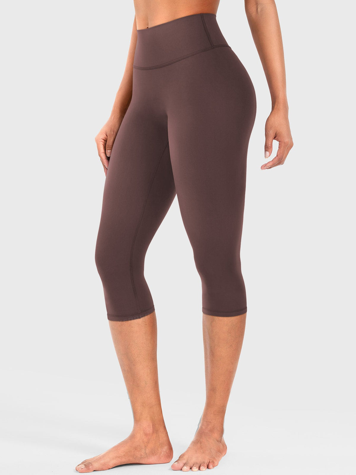 Leggings Capri Forme Ease talle alto fruncido 17"
